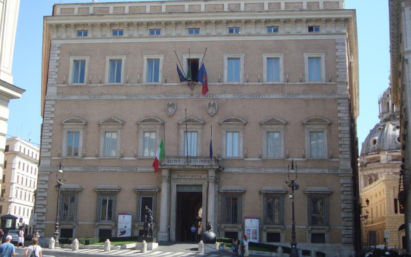 Palazzo Valentini, sede della Città metropolitana di Roma Capitale